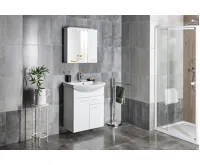 AQUALINE ZERO keramické umyvadlo nábytkové 65x46cm, bílá (3)