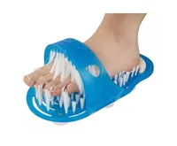 HomeLife Pedikúrní kartáč 2v1 modrý (4)