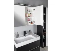 SAPHO RIWA galerka s LED osvětlením, 81x70x17cm, bílá lesk (6)