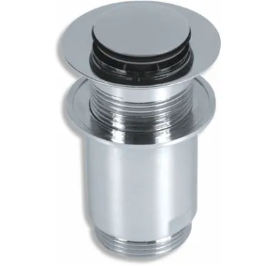 NOVASERVIS Uzávěr výpusti pro umyvadlo s přepadem, chrom - 34,0