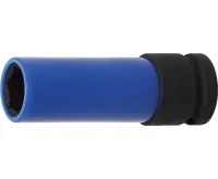 BGS Hlavice nástrčná 1/2&quot; 17.0 mm, prodloužená, pro Al kola, CR-M