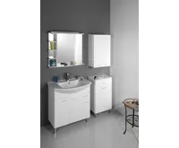 AQUALINE ZOJA/KERAMIA FRESH skříňka spodní s košem 50x78x29cm, bílá (7)