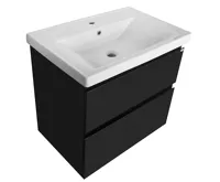 AQUALINE ALTAIR umyvadlová skříňka 67x60x45cm, černá mat (7)