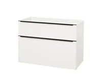 Sprchová stěna WALK IN, Novea, 90 x 200 cm, Black ALU, sklo Čiré (4)