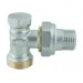 Šroubení radiátorové rohové DN 15 - 1/2&quot; x 3/4 EK regulační