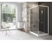 Ravak sprchový kout čtvercový BLRV2K-90 bílá+Transparent