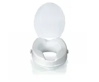 HomeLife Zvýšené sedátko na WC s poklopem BT430 (1)
