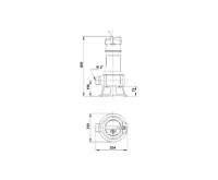 GRUNDFOS kalové čerpadlo AP 35B 50.06.A1 10m kabel (2)