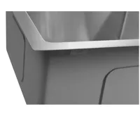 SAPHO KIVA nerezový dřez s odkapem, 79x48cm, provedení L (5)