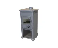 BELLA THALIA, krbová kamna BELLA THALIA ECO, teplovzdušná 5,4 kW, antracit