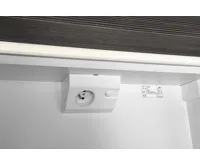 SAPHO BATU galerka 60x71x15cm, 2x LED osvětlení, bílá lesk (7)