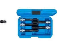 BGS Hlavice nástrčná 1/2" pro  E-profil - sada 6 dílů, E10-E12-E14-E16-E18-E20 (2)