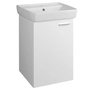 AQUALINE ZOJA umyvadlová skříňka 41,5x63x35,5cm, bílá