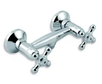 NOVASERVIS Sprchová baterie bez příslušenství 150 mm Retro II chrom - 99160/1,0