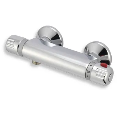 NOVASERVIS Sprchová termostatická baterie 120 mm Aquamat chrom - 2664/1,0