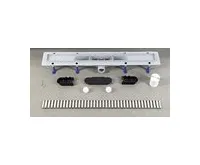 BRUCKNER Podlahový žlab s nerezovým roštem, L-810, DN50 (1)