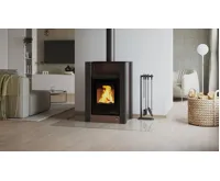 HS Flamingo Krbová kamna AQUAFLAM VARIO ® LEND 11/5kW hnědá - sametová (10)