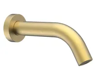 SAPHO Nástěnná výtoková hubice, kulatá, 174mm, zlato mat SAPHO Nástěnná výtoková hubice, kulatá, 174mm, zlato mat