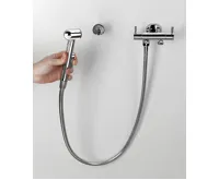 SAPHO Dvojventil s bidetovou sprchou s napojením WC nádrže, chrom (6)