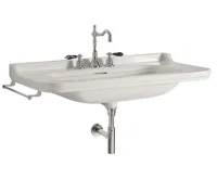 KERASAN WALDORF keramické umyvadlo 80x55cm, 3 otvory, bílá (5)