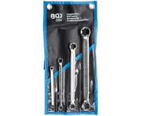 BGS Klíče oboustranné očkové s očkovými hlavami E-profil, E6xE8 - E20xE24, 4dílná. BGS Klíče oboustranné očkové s očkovými hlavami E-profil, E6xE8 - E20xE24, 4dílná.