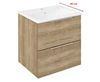 SAPHO CIRASA umyvadlová skříňka 48x54x39cm, dub alabama SAPHO CIRASA umyvadlová skříňka 48x54x39cm, dub alabama