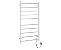 SAPHO ESKINADO elektrický sušák ručníků, hranatý, 620x1160 mm, 120 W, nerez lesk