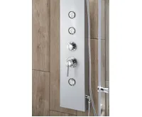 AQUALINE TUSA sprchový panel 200x1400mm, stříbrná (7)