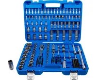 BGS Gola sada, hřídelový profil, 6,3 mm (1/4") / 12,5 mm (1/2"), 150dílná