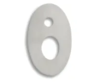 NOVASERVIS Podložka pod baterii 50R chrom - PB/32050R,0
