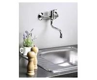 AQUALINE AQUALINE 35 nástěnná baterie, ramínko S, chrom (1)