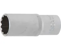 BGS Hlavice nástrčná 1/2&quot; 22 mm, 12ti hranná, prodloužená