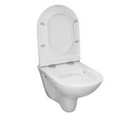 WC závěsné, RIMLESS, 530x355x360, keramické, včetně sedátka CSS113S (7)