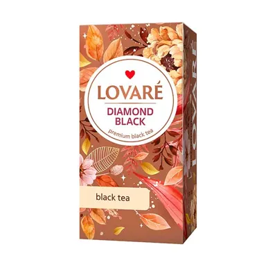Čaj Lovaré Diamond Black (24 sáčků)