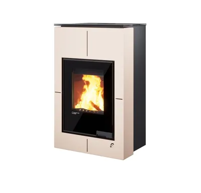 HS Flamingo Krbová kamna AQUAFLAM VARIO ® SAPORO 11/5kW krémová