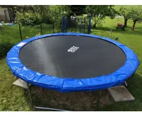 GoodJump 4UPVC modrá trampolína 366 cm s ochrannou sítí + žebřík - Inside (5)