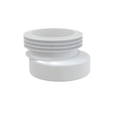 ALCAPLAST WC manžeta k volně stojícímu WC, excentrická 20 mm, 90–110 mm, délka 100 mm, PVC, bílé A990