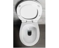 ISVEA SENTIMENTI WC mísa stojící, Rimless, 36x52 cm, spodní/zadní odpad, bílá (6)