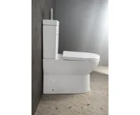 AQUALINE JALTA HYGIE WC kombi s umývátkem, Rimless, spodní/zadní odpad, bílá (6)