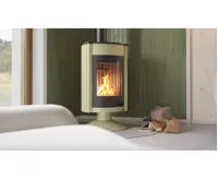 HS Flamingo Krbová kamna MASTERFLAMME ® Medie II, olivová (33)