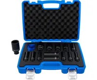 BGS Hlavice nástrčné silové šestihranné Gear Lock, 12,5 mm (1/2"), 10 - 32 mm, 14dílná (1)