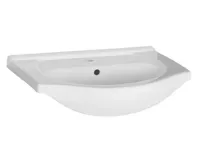 AQUALINE SIMPLEX ECO keramické umyvadlo, nábytkové, 65x45 cm, bílá