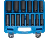 BGS Hlavice nástrčné 1/2", 10,0 - 32,0 mm, 14 dílů, tvrzené BGS Hlavice nástrčné 1/2", 10,0 - 32,0 mm, 14 dílů, tvrzené