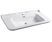 KERASAN WALDORF keramické umyvadlo 120x55cm, bílá