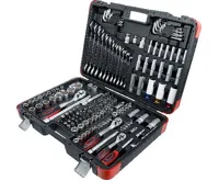 BGS Gola sada 1/4"+3/8"+1/2" Kraftmann 4 ÷ 32 mm SuperLock. 176 dílů v kufru - ráčnové klíče, BS15217 (3)