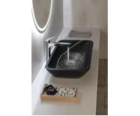 SAPHO BLOK kamenné umyvadlo na desku, 60x35cm, matný černý Marquin (6)