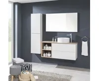 Aira desk koupelnová skříňka, bílá, 2 zásuvky, 1010x530x460 mm (5)