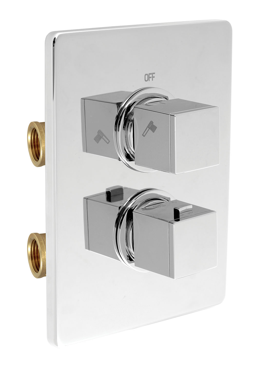 Novaservis sprchová termostatická baterie 2-cestný ventil chrom - 2850r,0