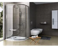 Ravak sprchový kout čtvrtkruh PSKK3-100 satin+transparent