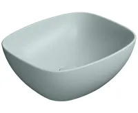 GSI NUBES keramické umyvadlo na desku 40x35cm, ghiaccio mat GSI NUBES keramické umyvadlo na desku 40x35cm, ghiaccio mat